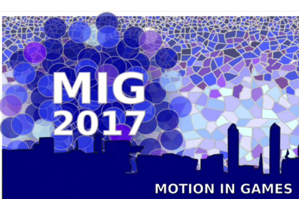 Best Paper Award at ACM SIGGRAPH Conference on Motion in Games 2017